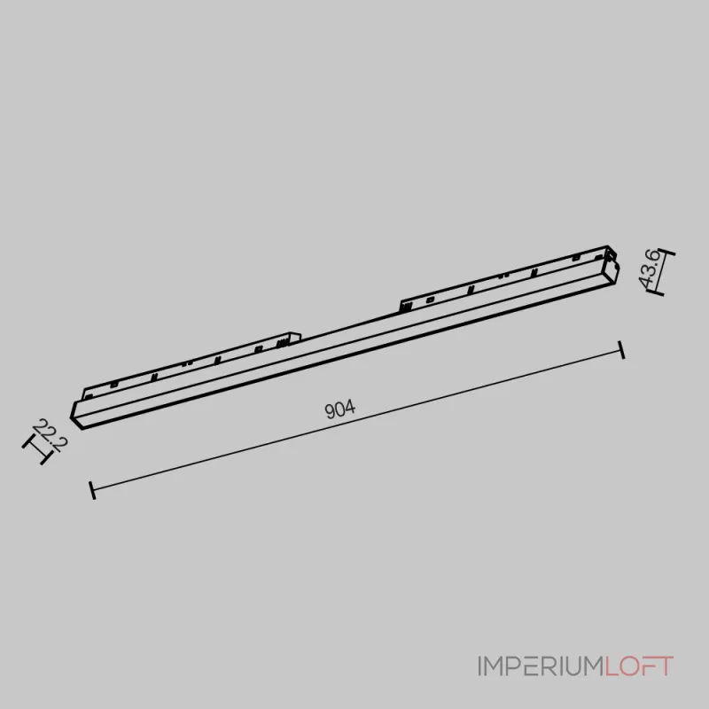 Трековый светильник Maytoni EXILITY TR030-2-30W2.7K-B от ImperiumLoft Трековый светильник Maytoni EXILITY TR030-2-30W2.7K-B от ImperiumLoft