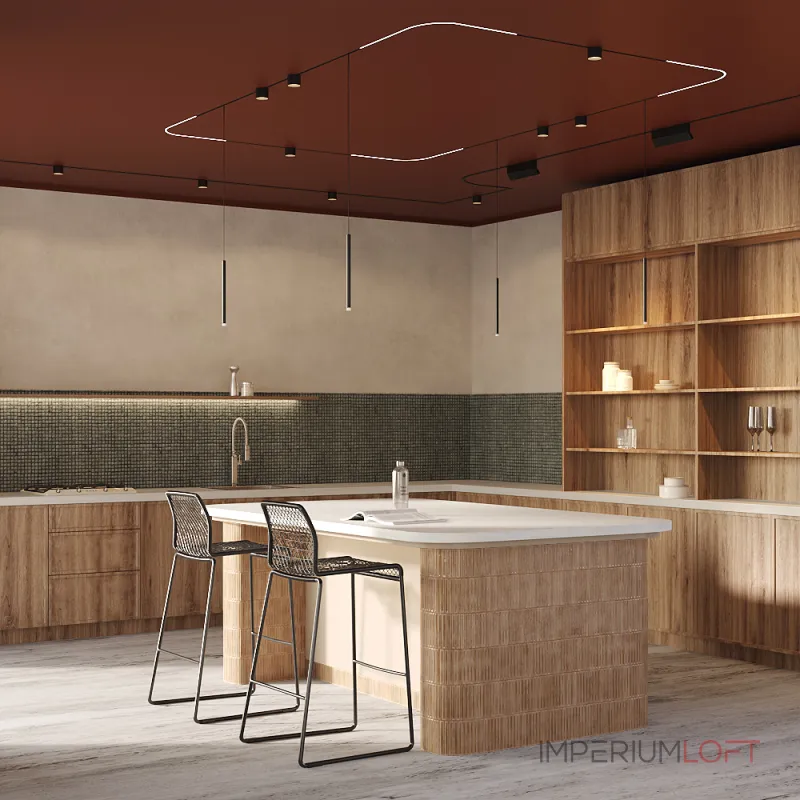 Трековый светильник Maytoni LEVITY TR186-1-8W4K-B