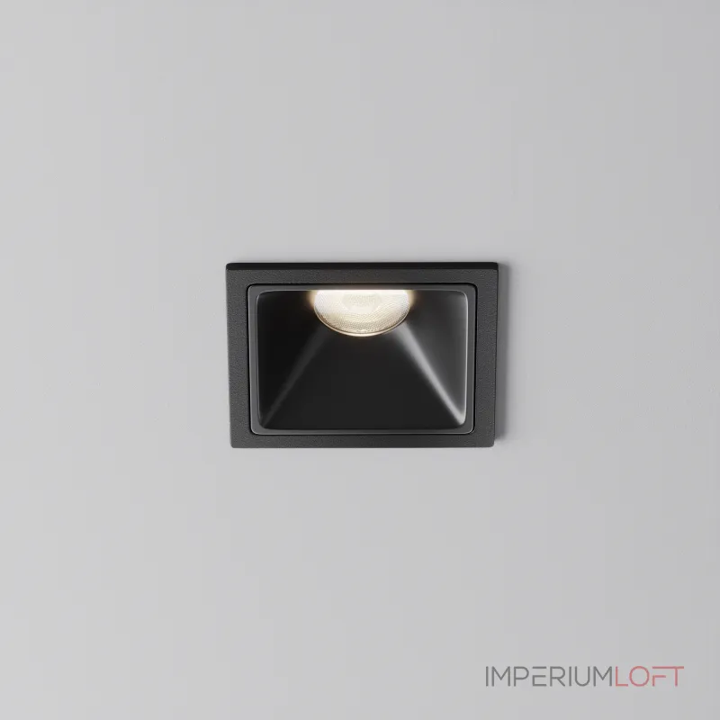 Встраиваемый светильник Maytoni Alfa LED DL043-01-10W4K-SQ-B-1 Встраиваемый светильник Maytoni Alfa LED DL043-01-10W4K-SQ-B-1