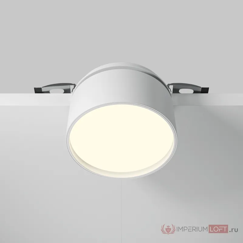 Встраиваемый светильник Maytoni Downlight DL024-12W3K-W от ImperiumLoft