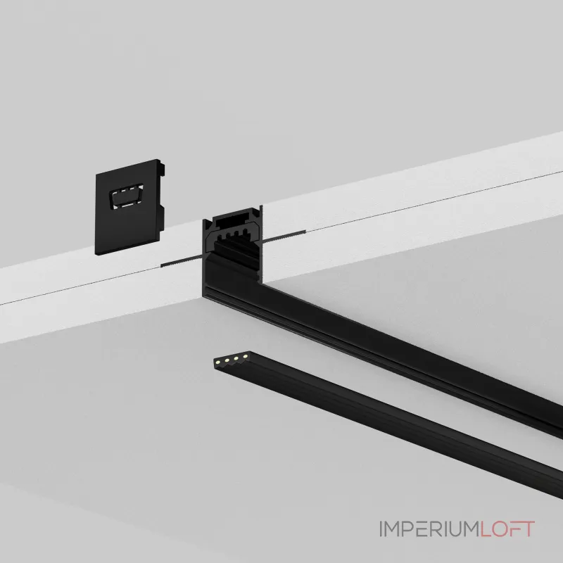 Профиль для уличной трековой системы Maytoni Exility IP O-TR002ED-P-B3M от ImperiumLoft Профиль для уличной трековой системы Maytoni Exility IP O-TR002ED-P-B3M от ImperiumLoft