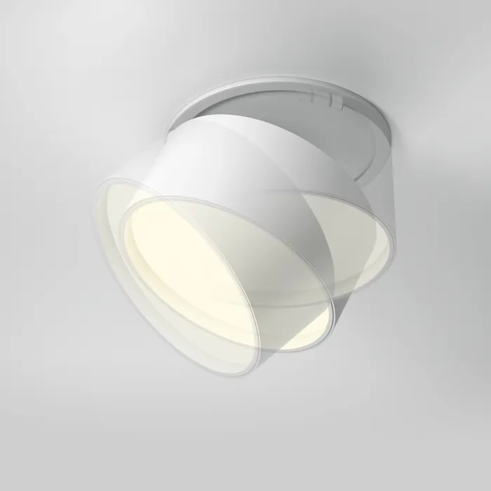 Встраиваемый светильник Maytoni Downlight DL024-12W3K-W от ImperiumLoft