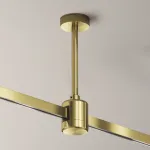 Крепление потолочное Short 138мм с прямым коннектором питания Maytoni Flarity TRA156C-IPCL1-BS