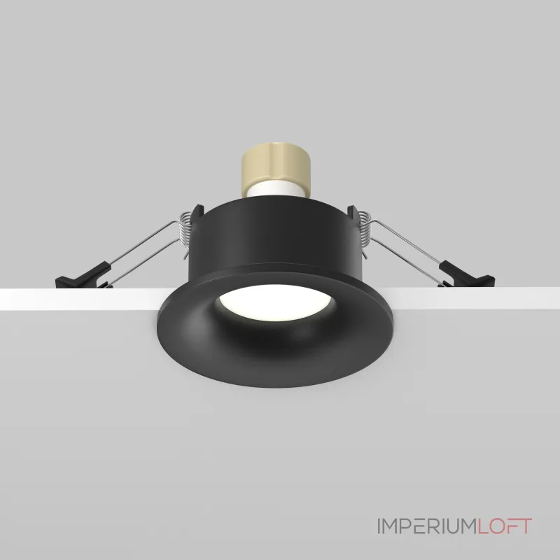 Встраиваемый светильник Maytoni Slim DL027-GU10-B Встраиваемый светильник Maytoni Slim DL027-GU10-B
