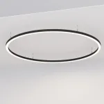 Радиусный профиль 35x35 ?1500мм 1/4 круга черный Maytoni ALM-3535R-B-D-90°-1.5M