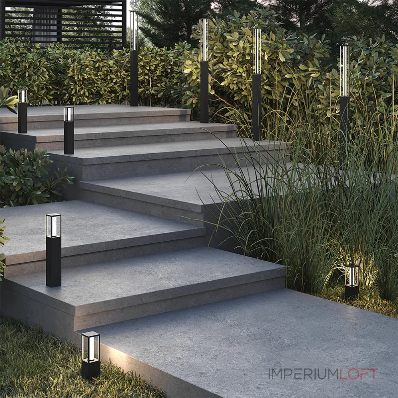 Садово-парковый светильник Maytoni Expo O480FL-L25B3K от ImperiumLoft