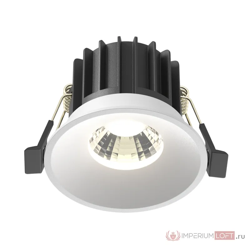 Встраиваемый светильник Round DL058-12W4K-W от ImperiumLoft