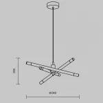 Подвесной светильник Freya LED FR6130PL-L18B от ImperiumLoft