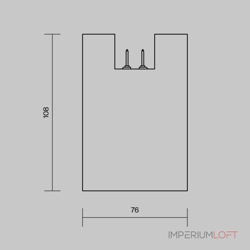 Уличный трековый светильник Alfa Elasity IP Maytoni O-TR01-2-S-16WW3K Уличный трековый светильник Alfa Elasity IP Maytoni O-TR01-2-S-16WW3K