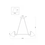 Подвесная люстра Freya Falke FR8001PL-07WG