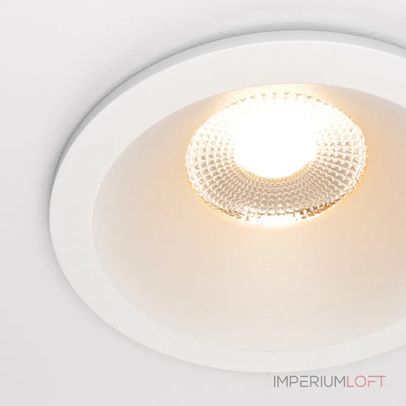 Встраиваемый светильник Maytoni Downlight DL034-01-12W2.7K-W Встраиваемый светильник Maytoni Downlight DL034-01-12W2.7K-W