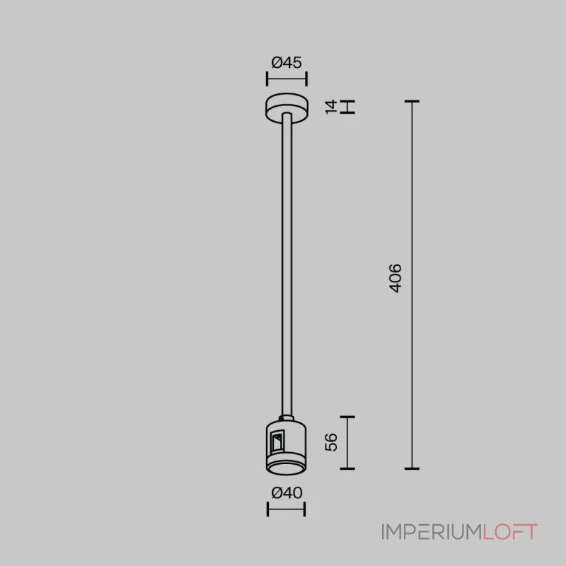 Крепление потолочное Medium 360мм с прямым коннектором питания Flarity черный Maytoni FLARITY TRA158C-IPCL1-B от ImperiumLoft Крепление потолочное Medium 360мм с прямым коннектором питания Flarity черный Maytoni FLARITY TRA158C-IPCL1-B от ImperiumLoft
