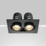 Встраиваемый светильник Hidden DL045-02-10W3K-B от ImperiumLoft
