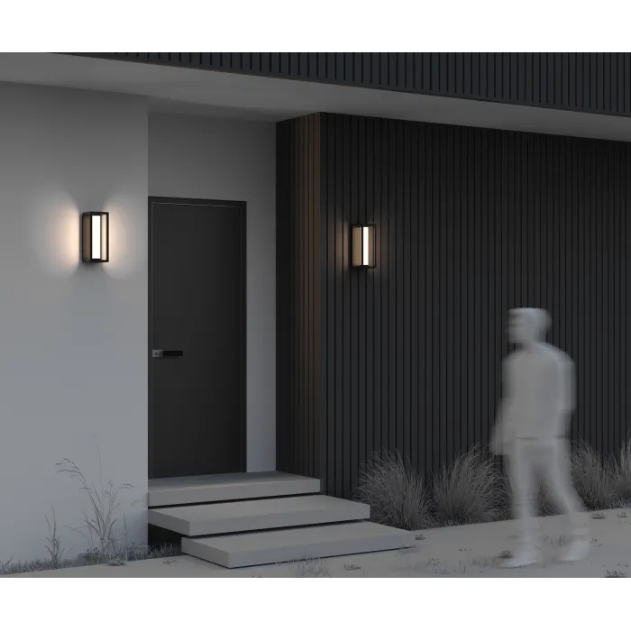 Настенный уличный светильник (бра) Maytoni Expo O480WL-L12B3K от ImperiumLoft