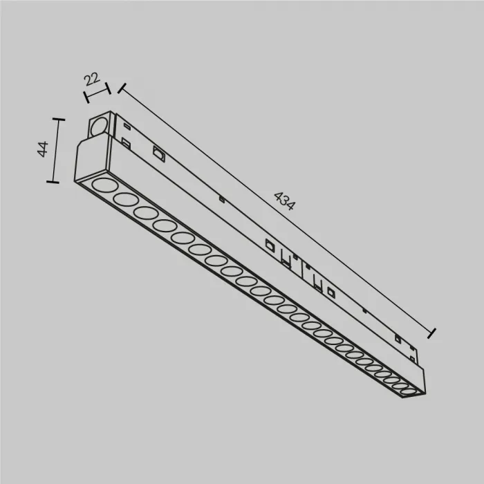 Трековый светильник Maytoni EXILITY TR031-4-24WTW-DD-W от ImperiumLoft