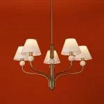 Люстра на штанге Freya Classic Aurelia FR2058PL-05BS