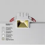 Встраиваемый светильник Maytoni Alfa LED DL043-01-10W4K-SQ-W-1