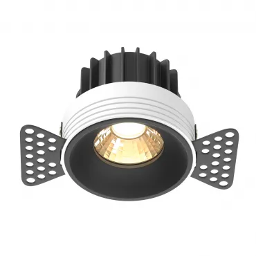 Встраиваемый светильник Maytoni Round DL058-12W2.7K-TRS-B Встраиваемый светильник Maytoni Round DL058-12W2.7K-TRS-B