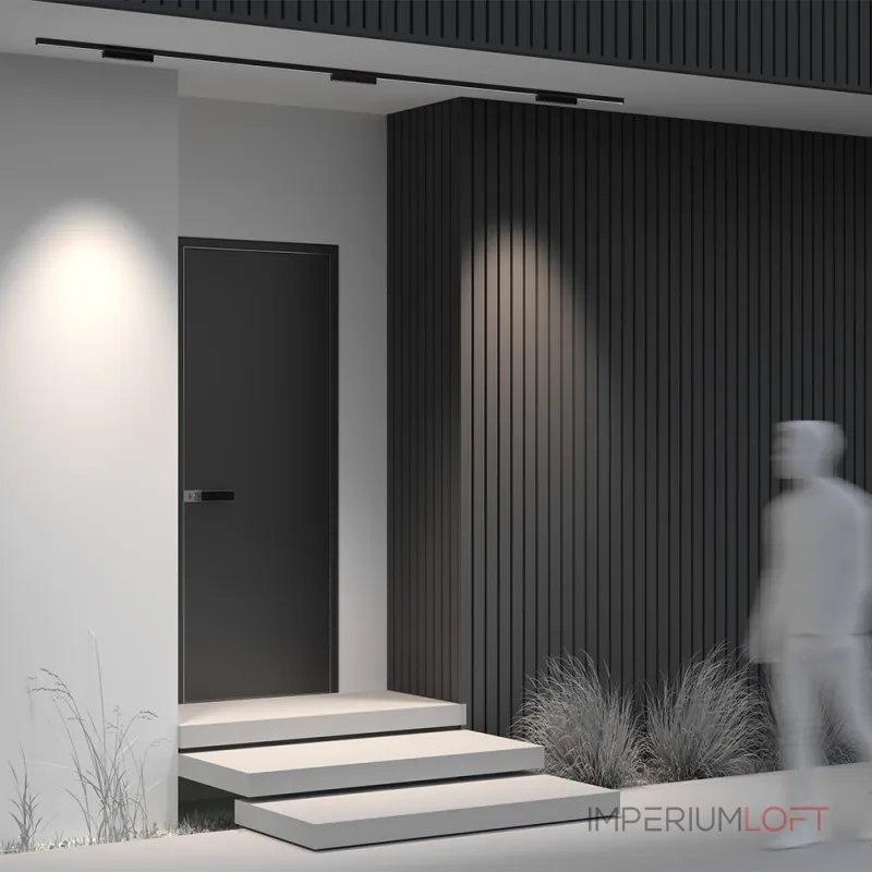 Уличный трековый светильник Maytoni Points O-TR02-2-S-12WB4K от ImperiumLoft