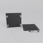 Комплект заглушек для радиусного профиля 2шт. черный Maytoni ALM-3535R-EC