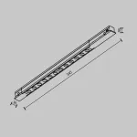 Трековый светильник Maytoni EXILITY Points TR232-2-10W4K-B