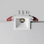 Встраиваемый светильник Maytoni Alfa LED DL043-01-10W4K-SQ-W-1