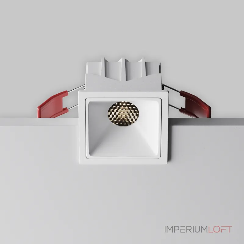 Встраиваемый светильник Maytoni Alfa LED DL043-01-10W4K-SQ-W-1 Встраиваемый светильник Maytoni Alfa LED DL043-01-10W4K-SQ-W-1