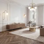 Люстра на штанге Freya Bora FR2065PL-06BS