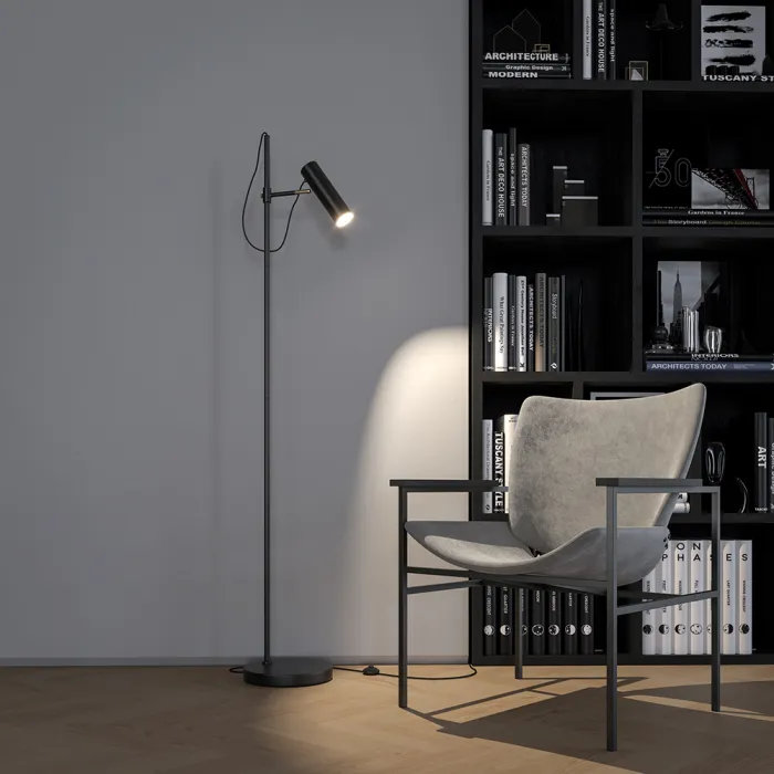 Напольный светильник (торшер) Bansky MOD129FL-01B от ImperiumLoft