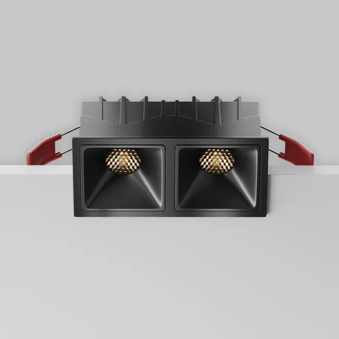Встраиваемый светильник Maytoni Downlight DL043-02-10W3K-SQ-B-1 от ImperiumLoft
