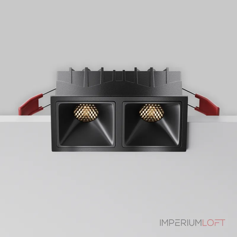 Встраиваемый светильник Maytoni Downlight DL043-02-10W3K-SQ-B-1 Встраиваемый светильник Maytoni Downlight DL043-02-10W3K-SQ-B-1