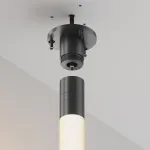 Основание для накладного монтажа системы Shelf с внешней резьбой с вводом питания Maytoni Shelf CA022BO-P-B от ImperiumLoft