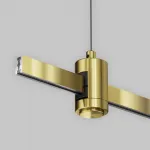 Подвес тросовый Hang одинарный Flarity латунь Maytoni FLARITY TRA157SW-S1-BS