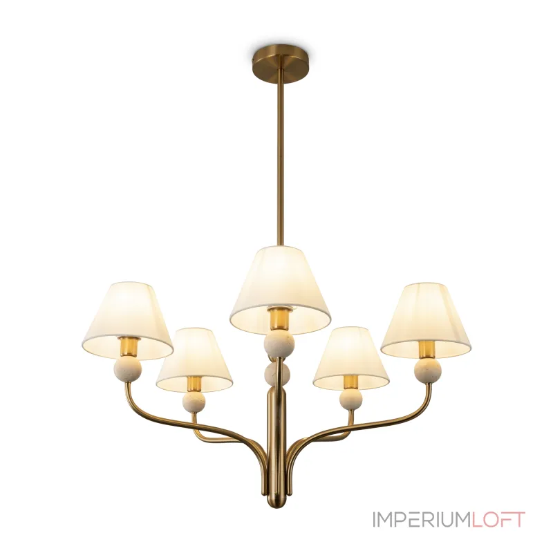 Люстра на штанге Freya Classic Aurelia FR2058PL-05BS Люстра на штанге Freya Classic Aurelia FR2058PL-05BS