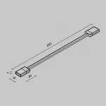 Комплектующие для уличной трековой системы Maytoni Exility IP O-TR002-SC