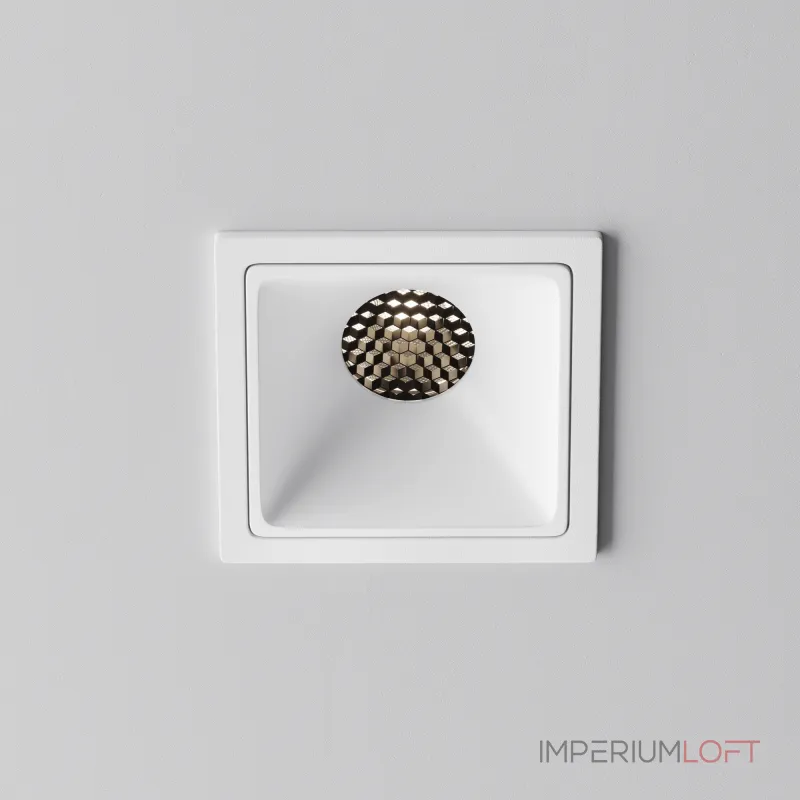 Встраиваемый светильник Maytoni Alfa LED DL043-01-10W4K-SQ-W-1 Встраиваемый светильник Maytoni Alfa LED DL043-01-10W4K-SQ-W-1