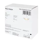 Встраиваемый светильник Voltega Грейв / Grave VGL7237DLB-01W1