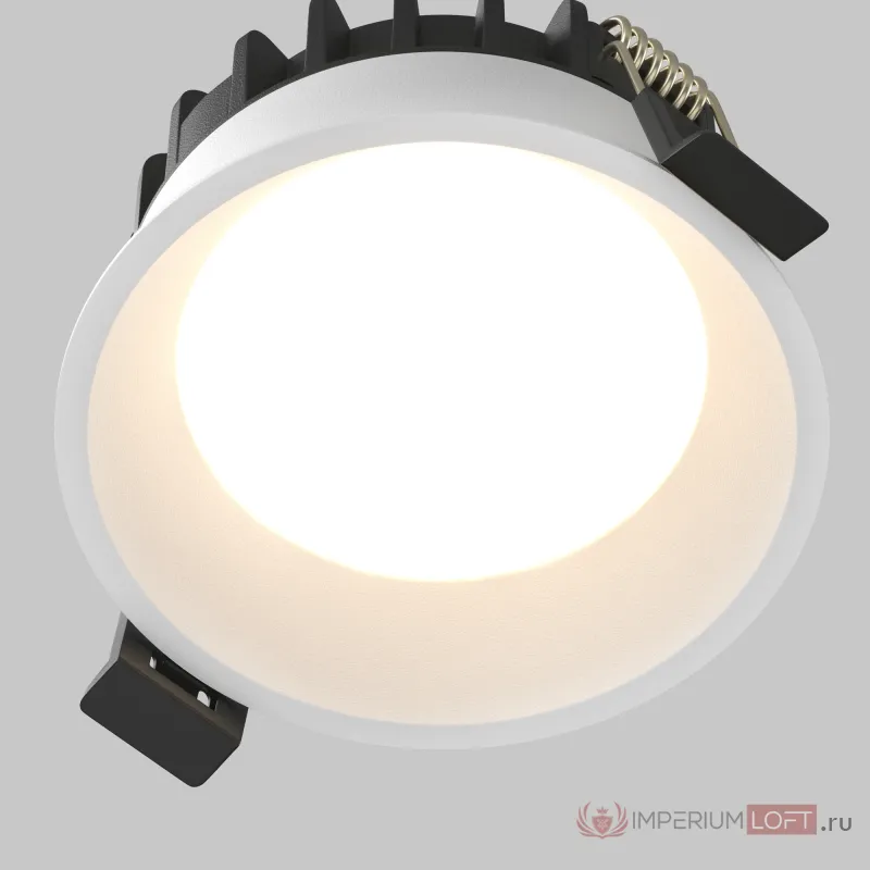 Встраиваемый светильник Maytoni Downlight DL055-8W3-4-6K-W от ImperiumLoft