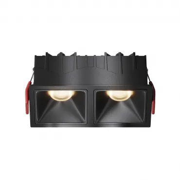 Встраиваемый светильник Maytoni Downlight DL043-02-10W3K-SQ-B-1