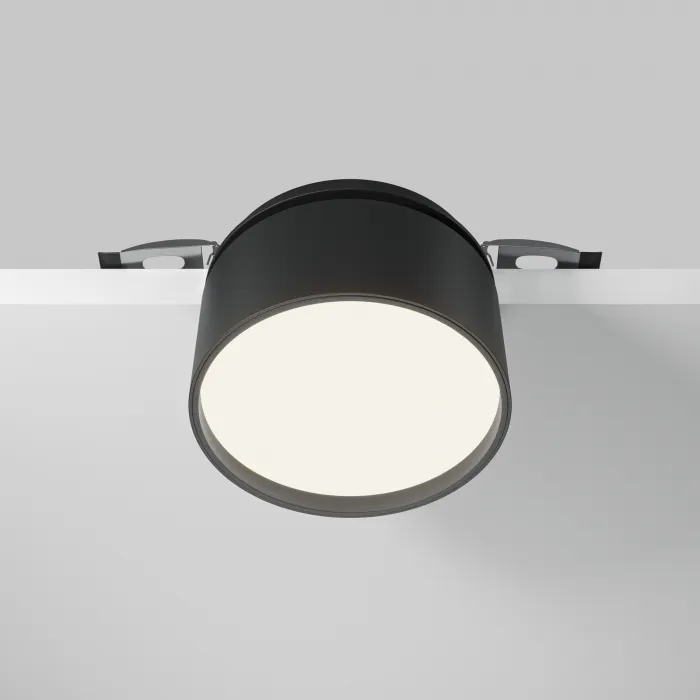 Встраиваемый светильник Maytoni Downlight DL024-12W4K-B от ImperiumLoft