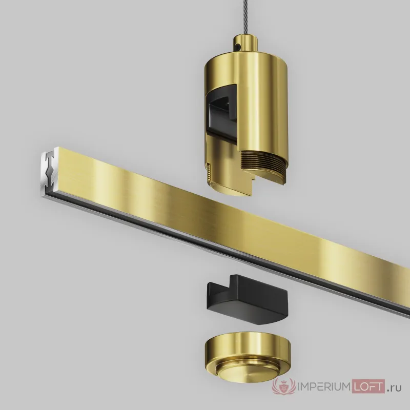 Подвес тросовый Hang одинарный Flarity латунь Maytoni FLARITY TRA157SW-S1-BS от ImperiumLoft