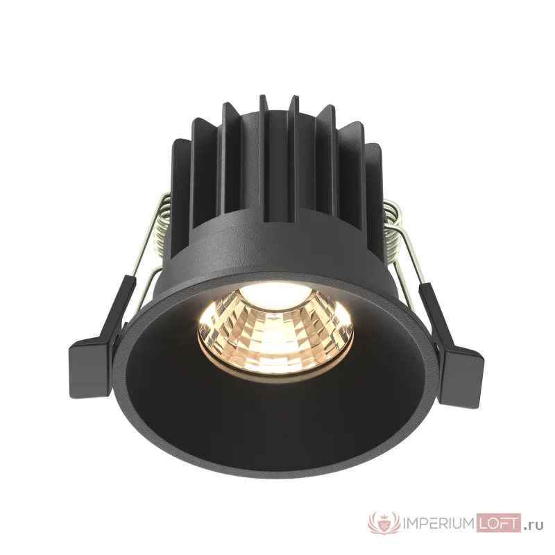 Встраиваемый светильник Round DL058-7W3K-B от ImperiumLoft