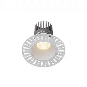 Встраиваемый светильник Dip Hight 3000K 10Вт 50° Maytoni DL119-10W-3K-TRS-W