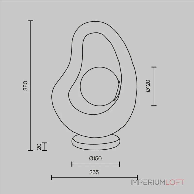 Настольный светильник Maytoni Opus MOD380TL-01W от ImperiumLoft Настольный светильник Maytoni Opus MOD380TL-01W от ImperiumLoft