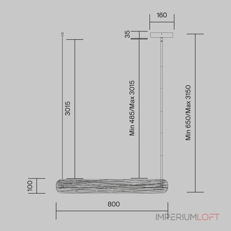 Подвесной светильник Maytoni Frostum MOD439PL-L20BSK Подвесной светильник Maytoni Frostum MOD439PL-L20BSK