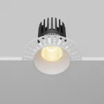 Встраиваемый светильник Maytoni Dip DL121-15W-2.7K-TRS-W