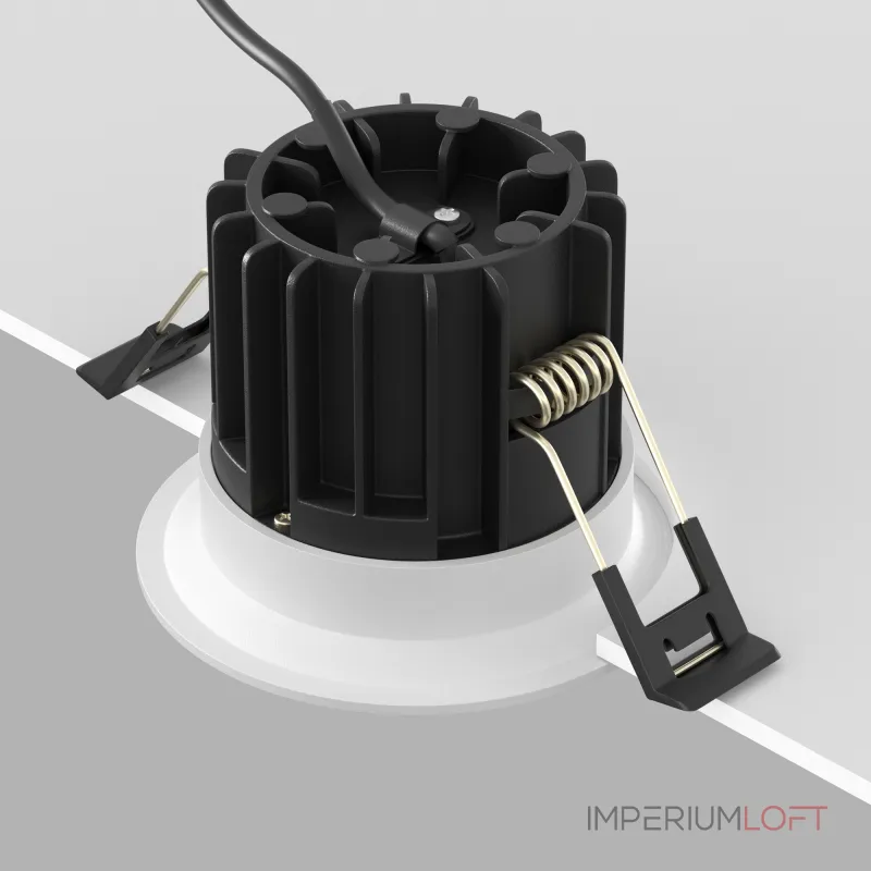 Встраиваемый светильник Maytoni Downlight DL058-12W2.7K-W Встраиваемый светильник Maytoni Downlight DL058-12W2.7K-W