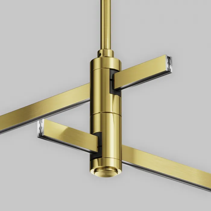 Крепление потолочное Medium двойное 300мм Flarity латунь Maytoni FLARITY TRA158C-D1-BS от ImperiumLoft
