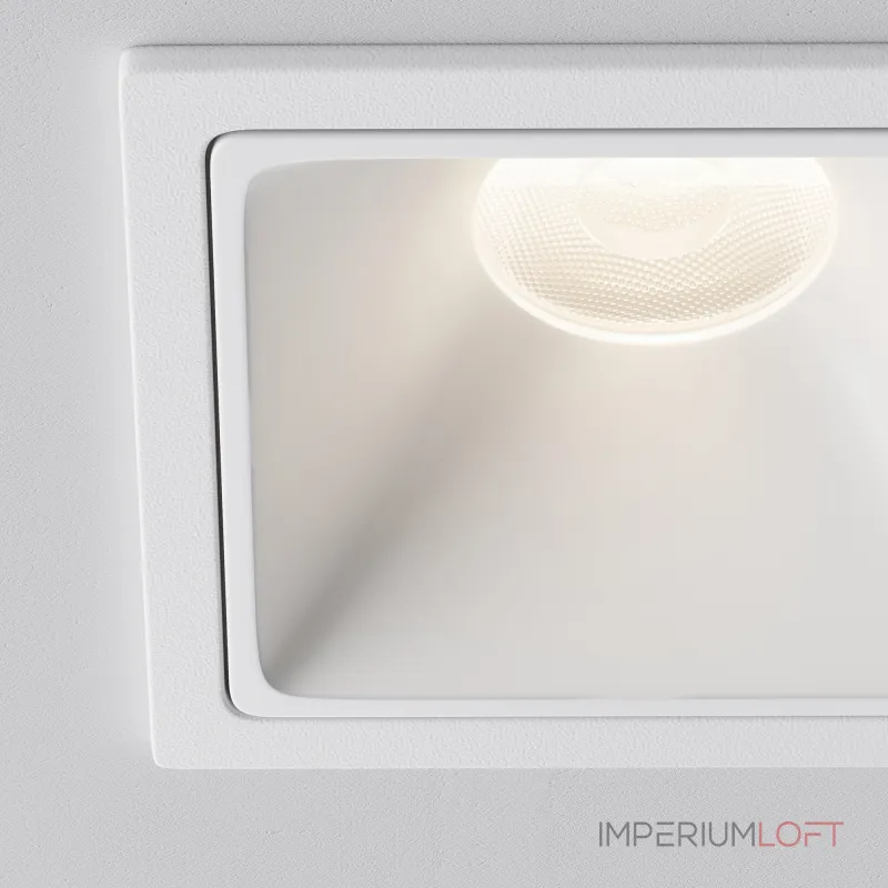Встраиваемый светильник Maytoni Alfa LED DL043-01-10W4K-SQ-W-1 Встраиваемый светильник Maytoni Alfa LED DL043-01-10W4K-SQ-W-1