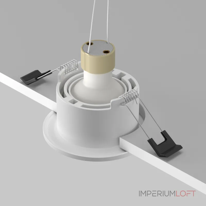Встраиваемый светильник Maytoni Slim DL027-GU10-W Встраиваемый светильник Maytoni Slim DL027-GU10-W